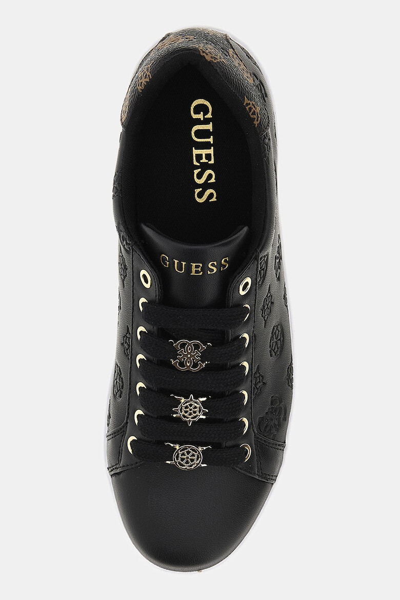 GUESS Pantofi sport de piele ecologica cu monograma stantata - Pled.ro