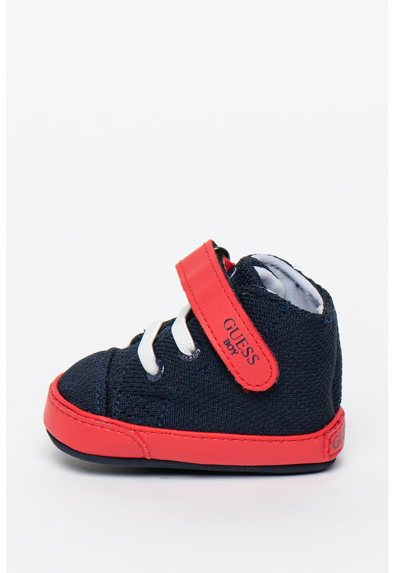 Guess Pantofi sport de piele intoarsa ecologica cu velcro - Pled.ro