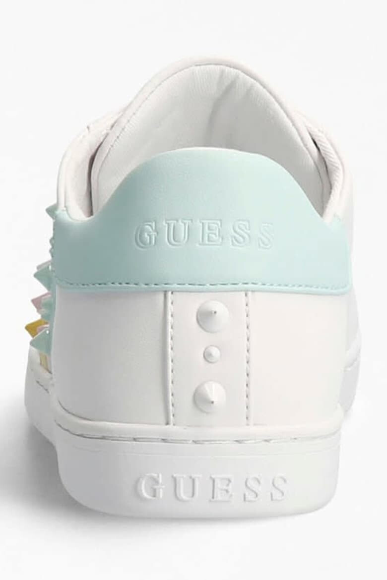 Guess Pantofi sport din piele si piele ecologica cu tinte Jacobb - Pled.ro