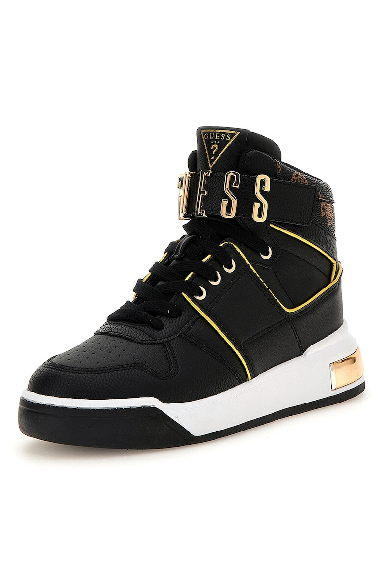 GUESS Pantofi sport inalti de piele ecologica - Pled.ro