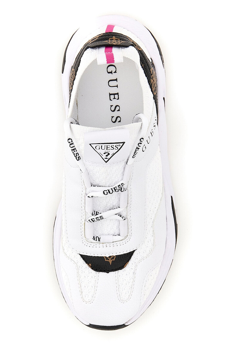 GUESS Pantofi sport slip-on cu insertii textile si logo - Pled.ro