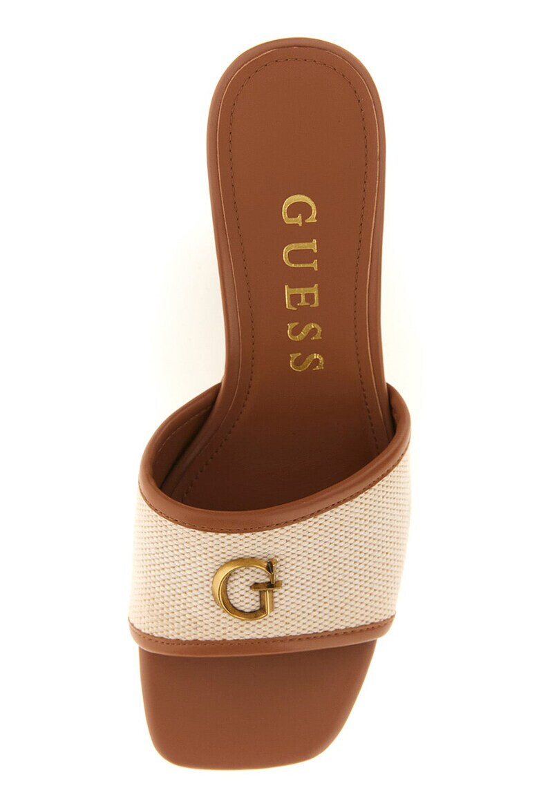 GUESS Papuci cu toc masiv - Pled.ro