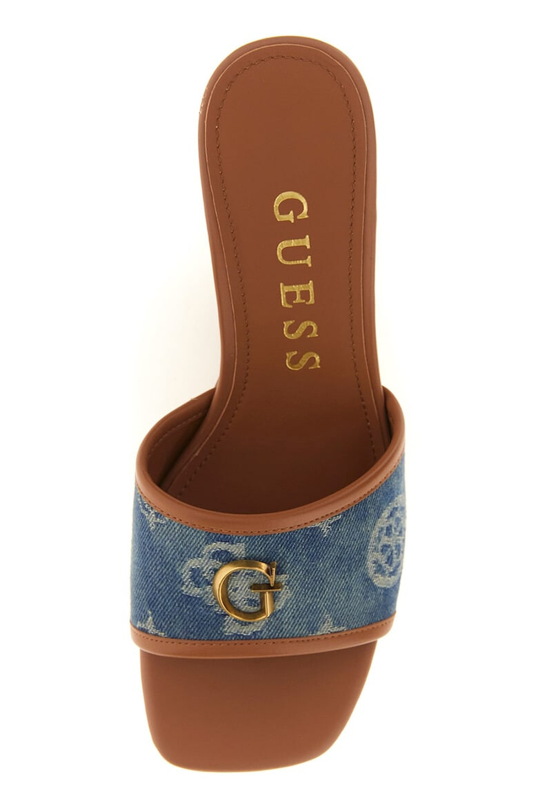 GUESS Papuci cu toc masiv - Pled.ro