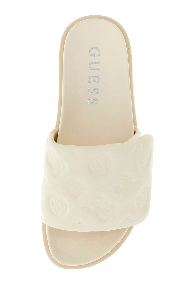 GUESS Papuci cu velcro si logo stantat - Pled.ro