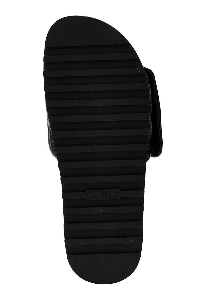 GUESS Papuci cu velcro si logo stantat - Pled.ro