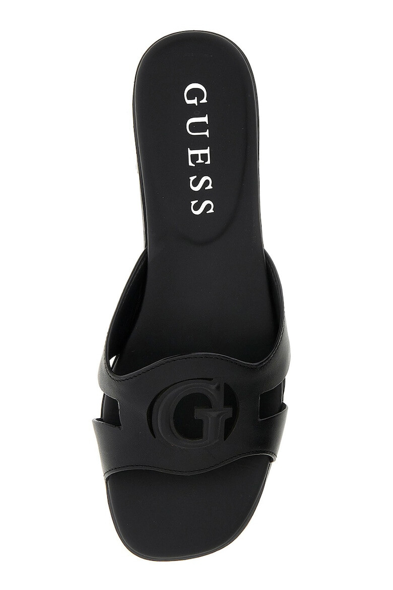 GUESS Papuci de piele - Pled.ro