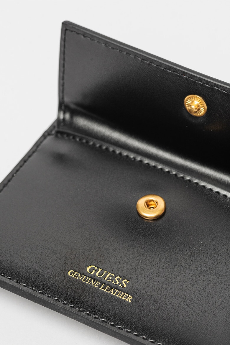 Guess Portcart de piele cu buzunar exterior - Pled.ro