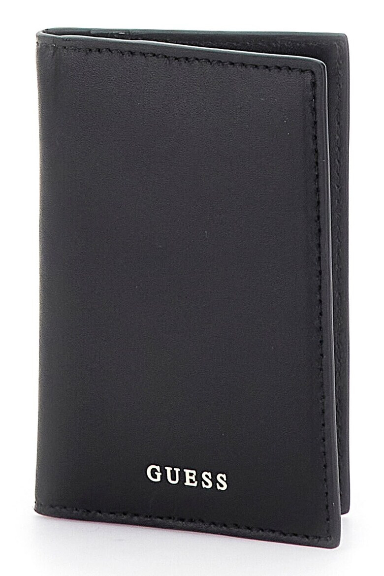 GUESS Portcart de piele cu logo - Pled.ro