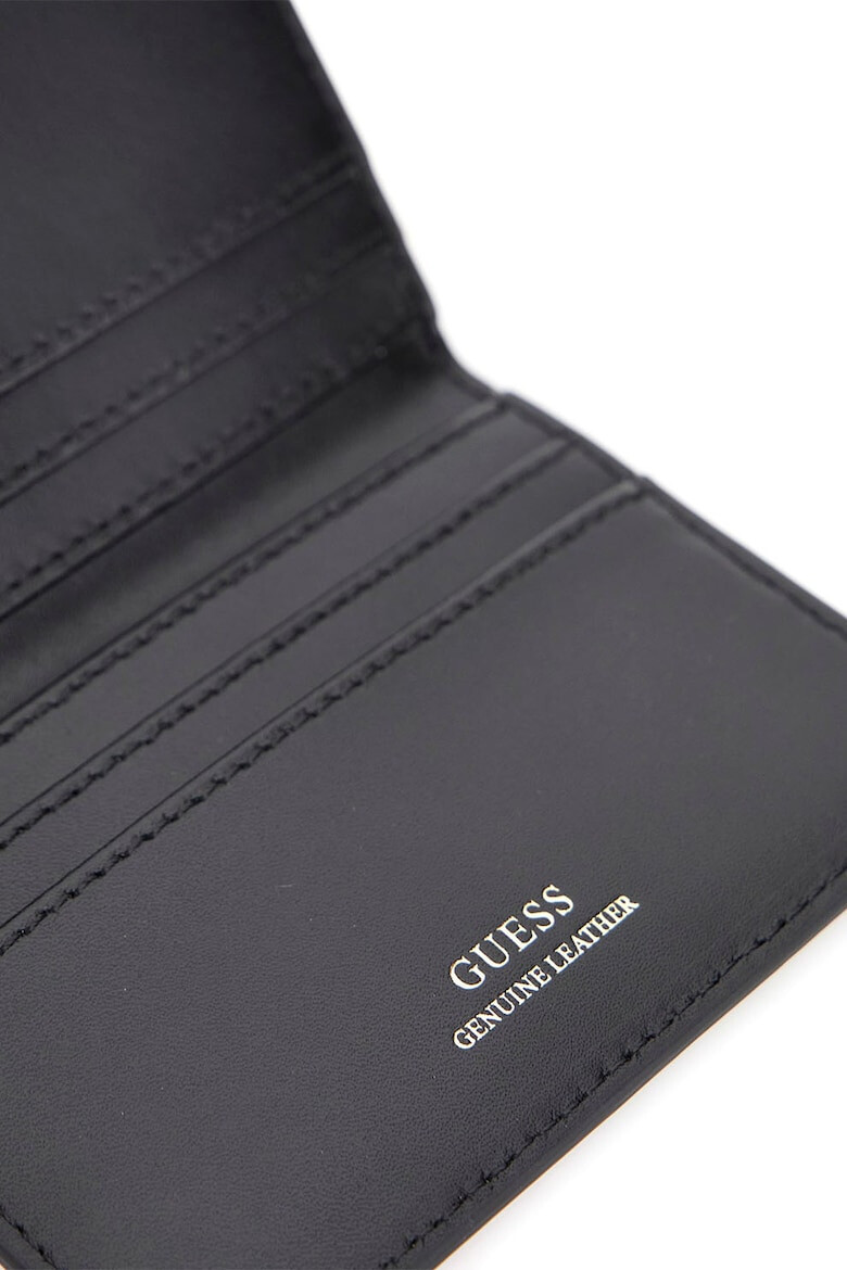 GUESS Portcart de piele cu logo - Pled.ro