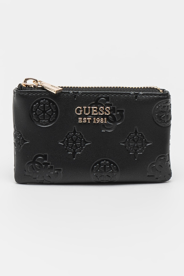 Guess Portcart de piele ecologica cu monograma stantata Galeria - Pled.ro