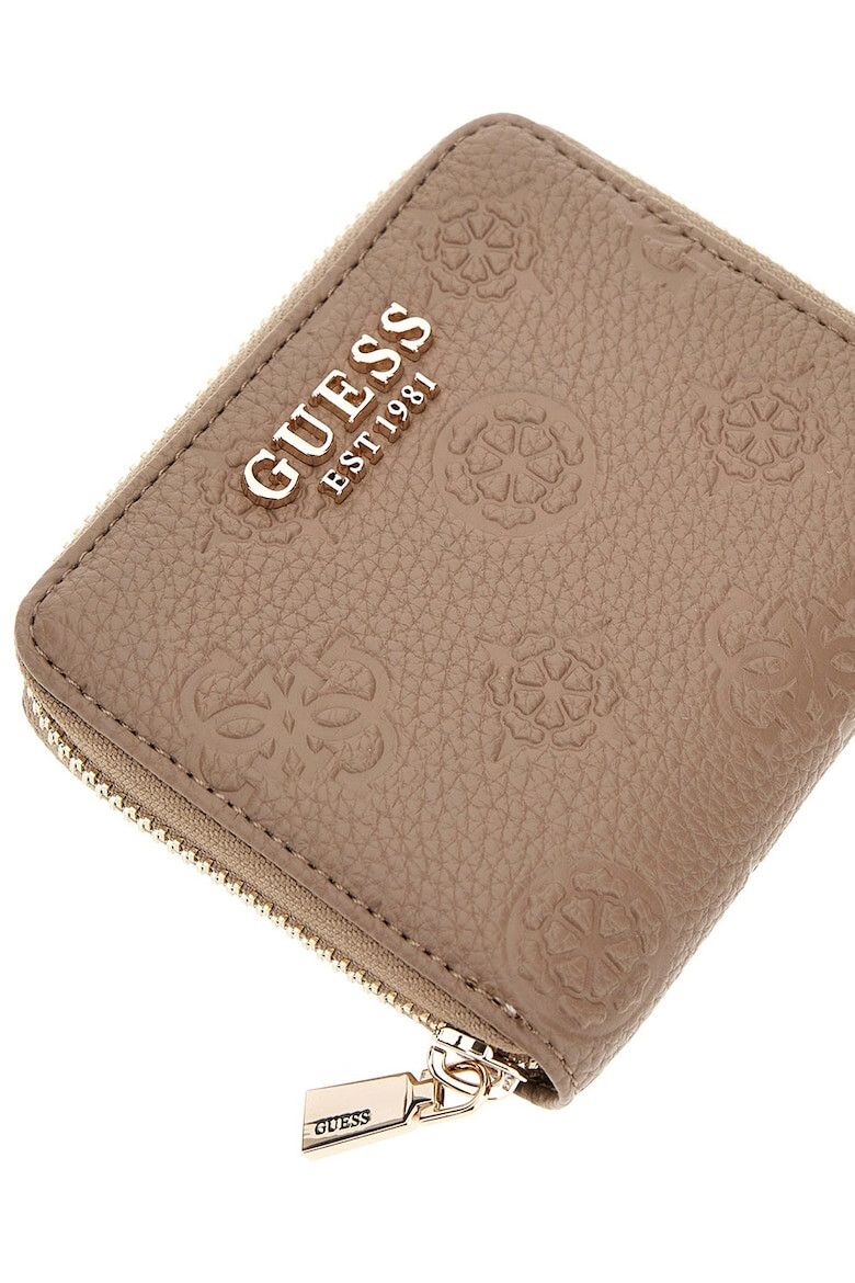 GUESS Portofel cu fermoar si model - Pled.ro