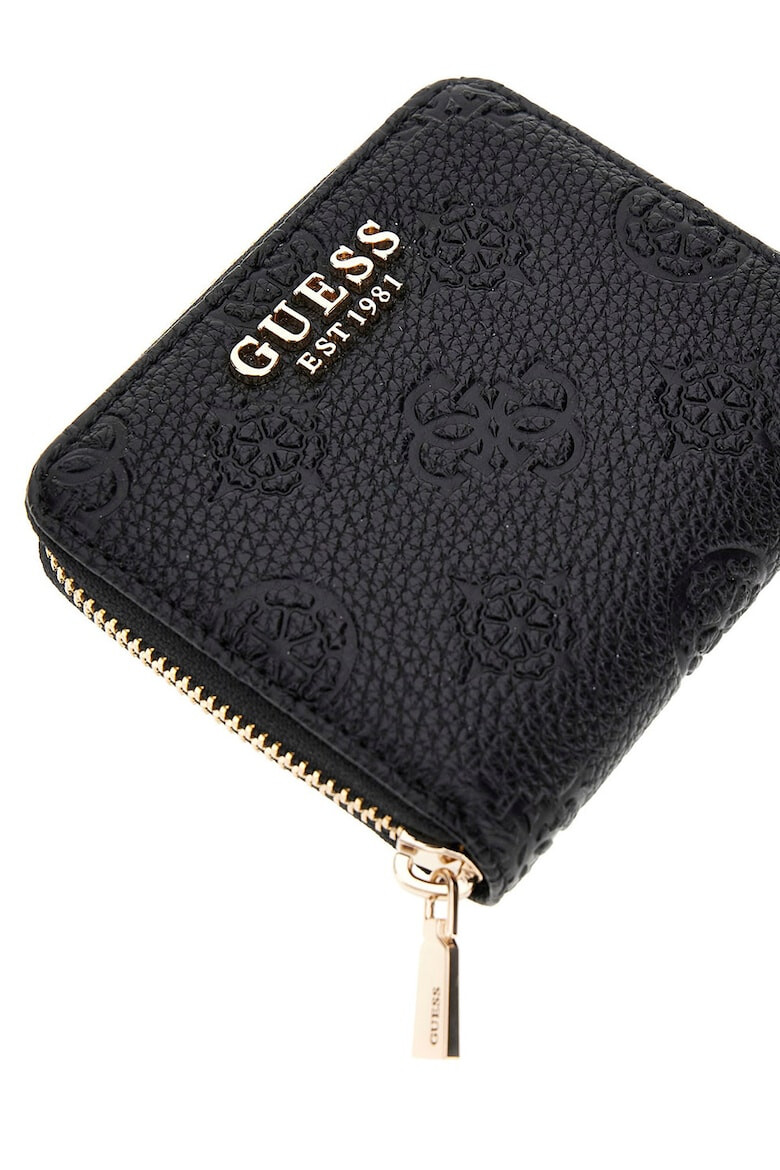 GUESS Portofel cu fermoar si model - Pled.ro