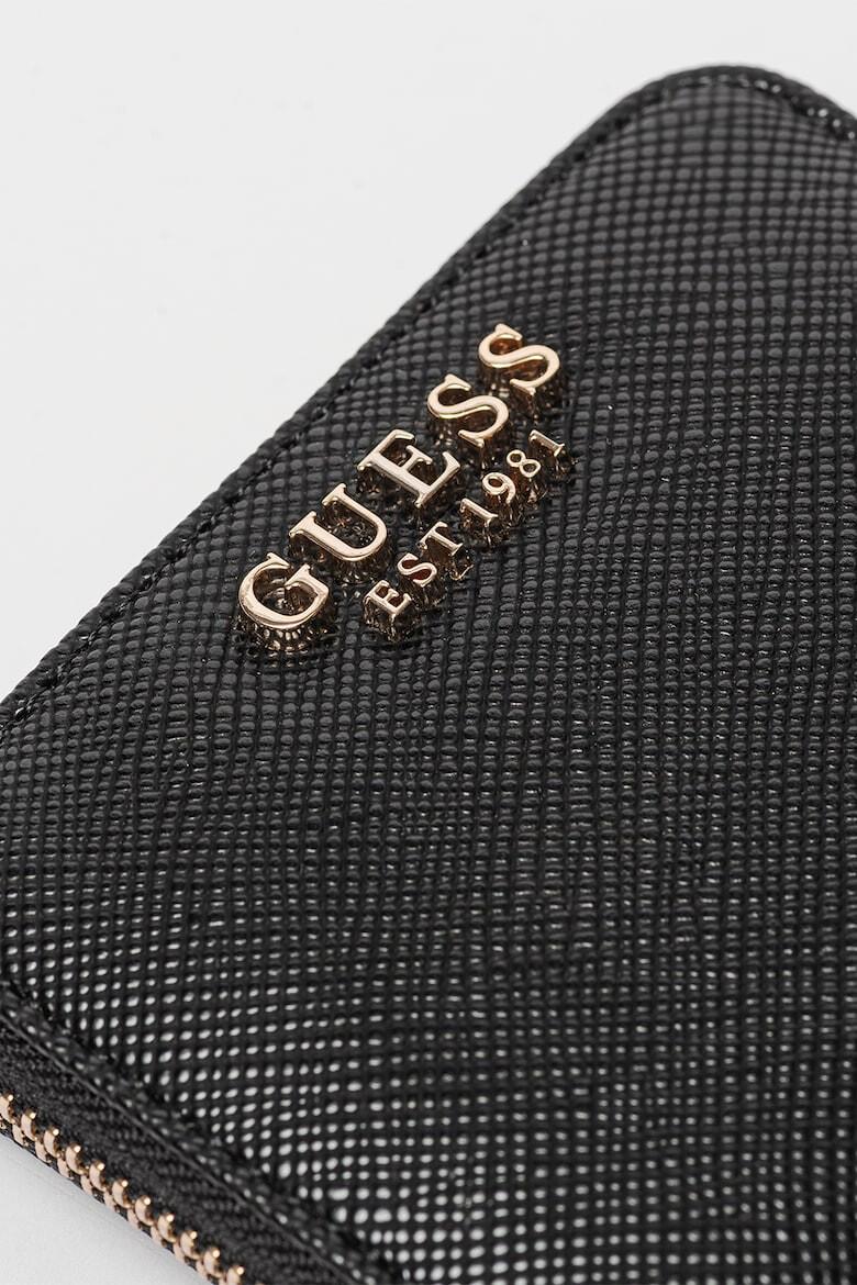 GUESS Portofel de piele ecologica cu fermoar Laurel - Pled.ro