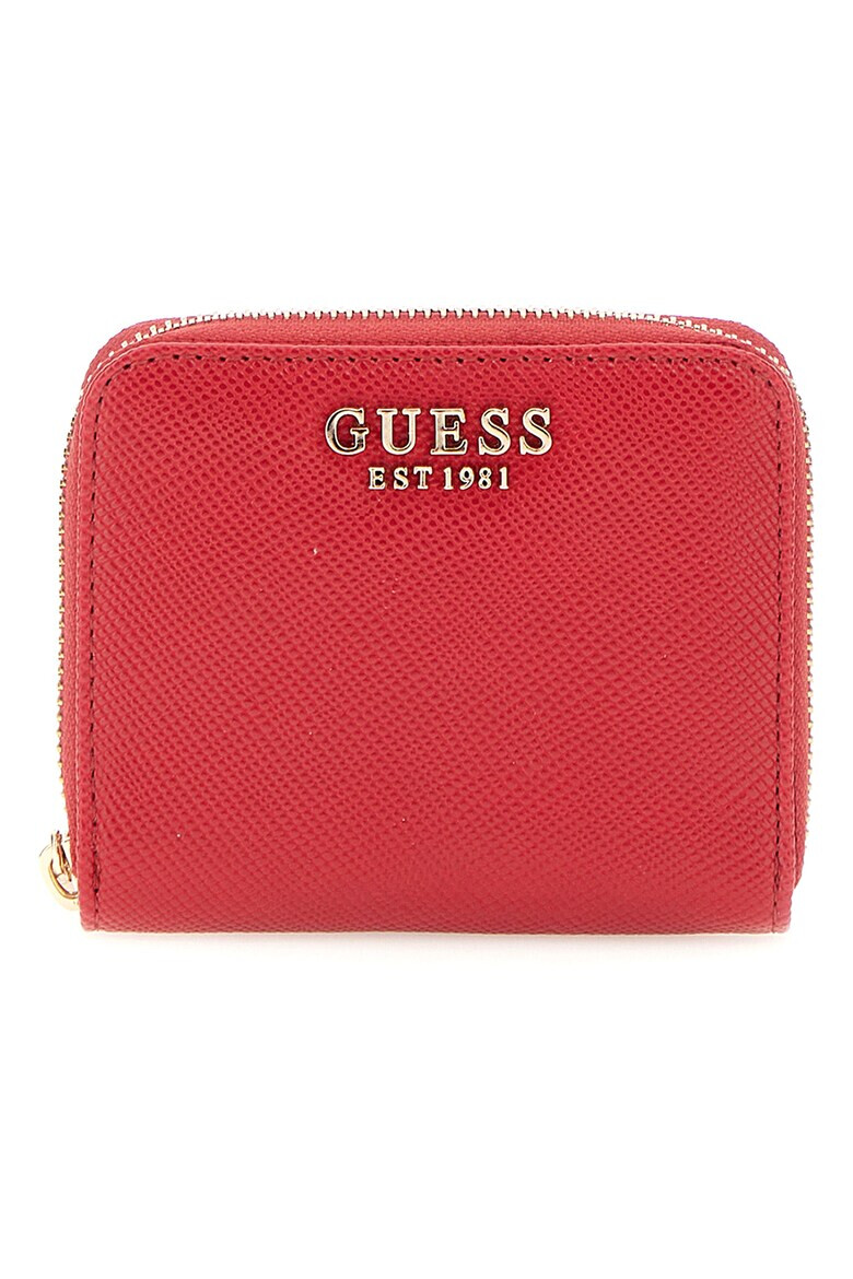 GUESS Portofel de piele ecologica cu aplicatie logo metalica Laurel - Pled.ro