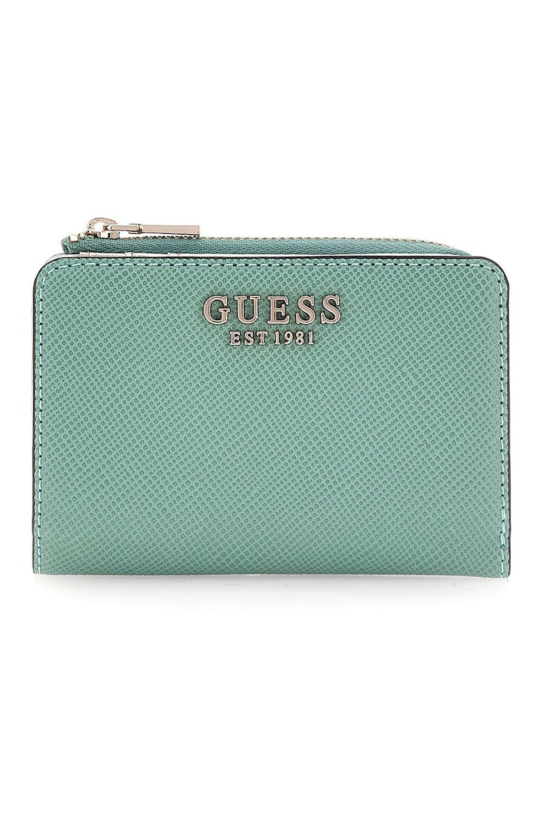 GUESS Portofel de piele ecologica cu aspect de piele Saffiano - Pled.ro