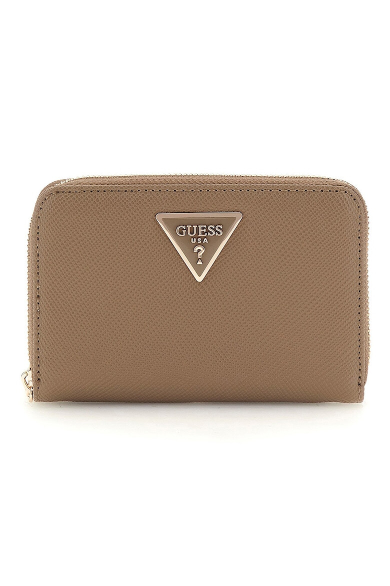 GUESS Portofel de piele ecologica cu aspect de piele Saffiano Laurel - Pled.ro