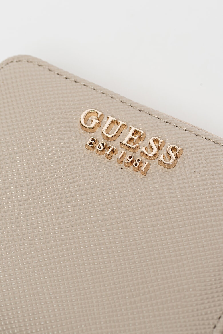 GUESS Portofel de piele ecologica cu fermoar Laurel - Pled.ro