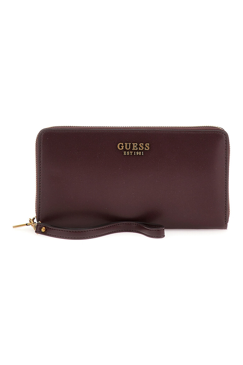 GUESS Portofel de piele ecologica cu logo metalic Laurel - Pled.ro