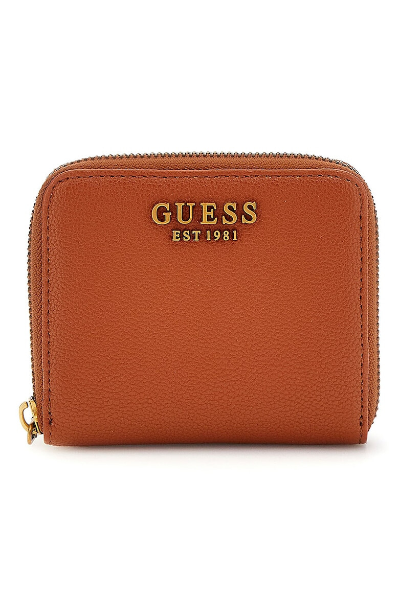 GUESS Portofel mic de piele ecologica Malva - Pled.ro