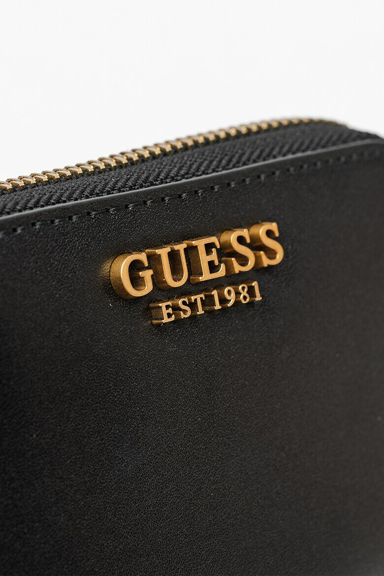 Guess Portofel mic din piele ecologica cu fermoar Laurel - Pled.ro