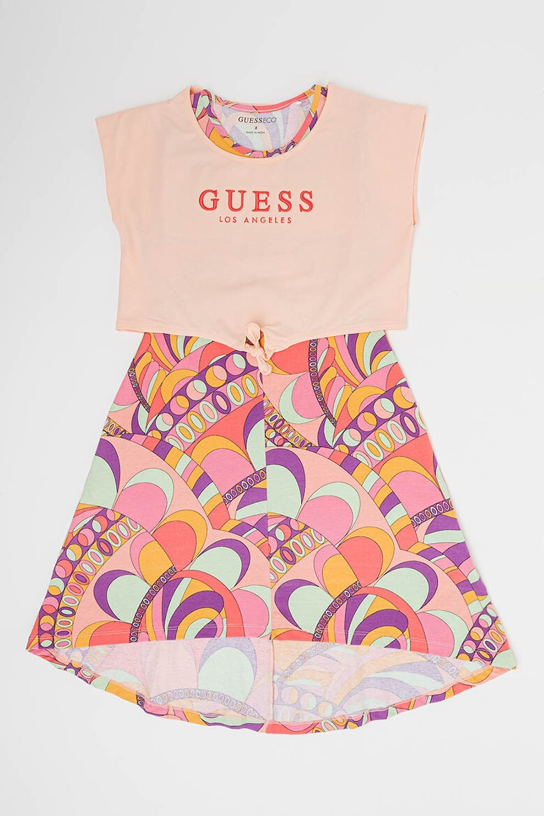 GUESS KIDS Rochie asimetrica cu design 2in1 - Pled.ro