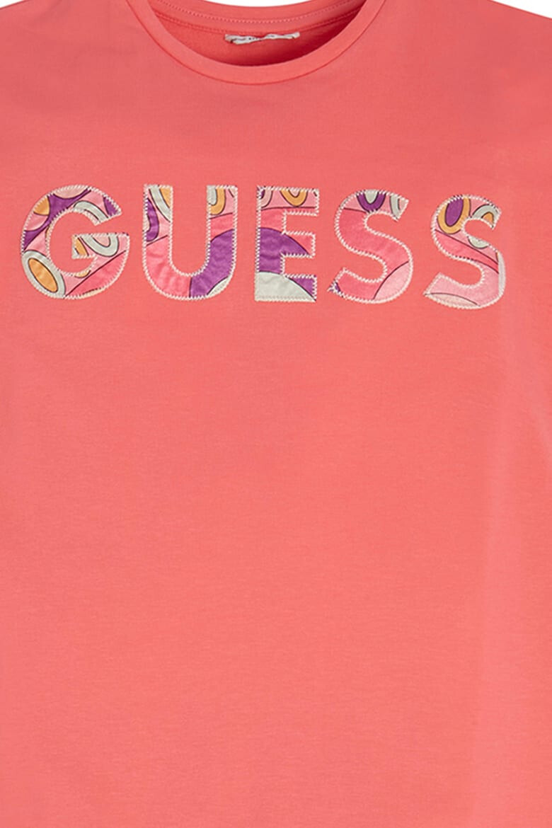 GUESS KIDS Rochie din amestec de bumbac cu logo - Pled.ro