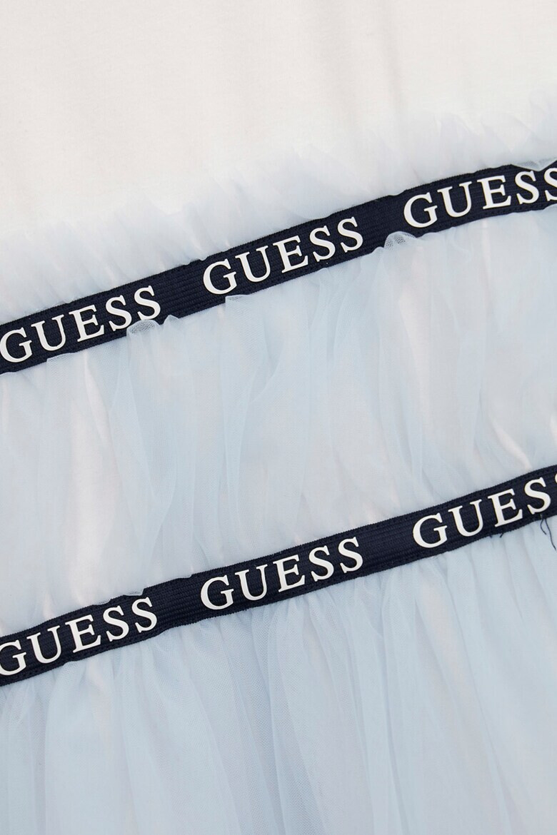 GUESS Rochie evazata cu maneci scurte - Pled.ro