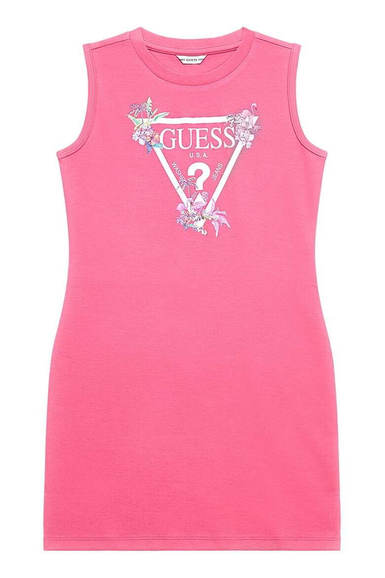 GUESS Rochie fara maneci cu imprimeu logo - Pled.ro