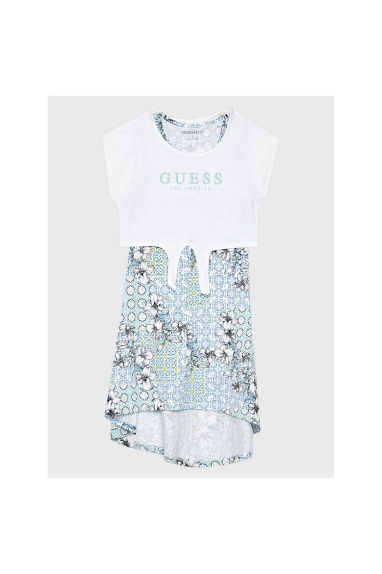 GUESS Rochie fete 174263 Multicolor Bumbac - Pled.ro