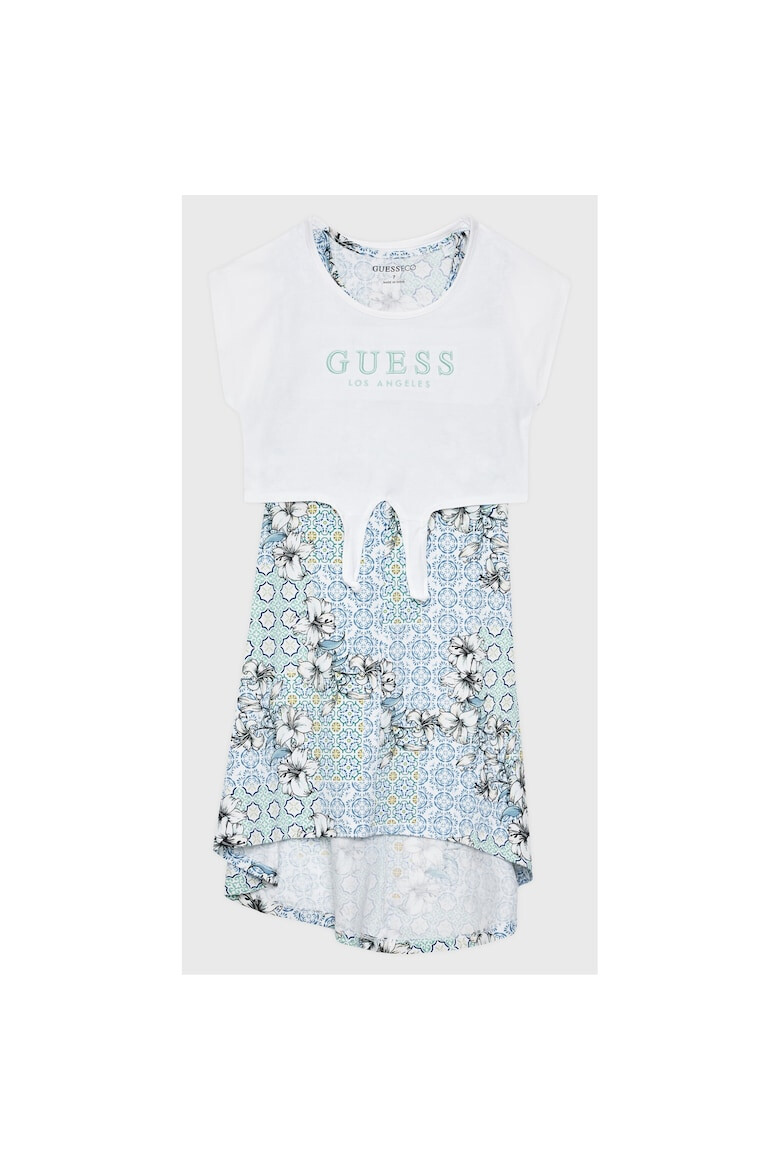 GUESS Rochie fetite 302174263 Bumbac Multicolor - Pled.ro