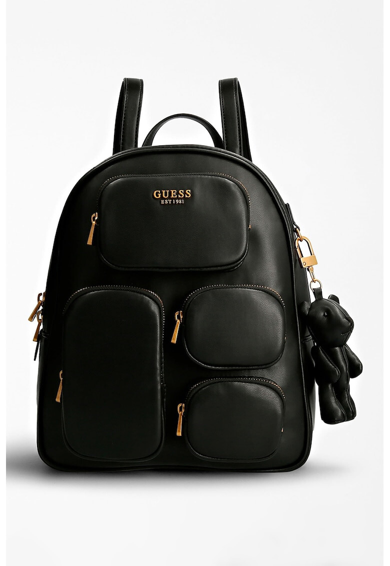 Guess Rucsac de piele ecologica cu buzunare multiple - Pled.ro