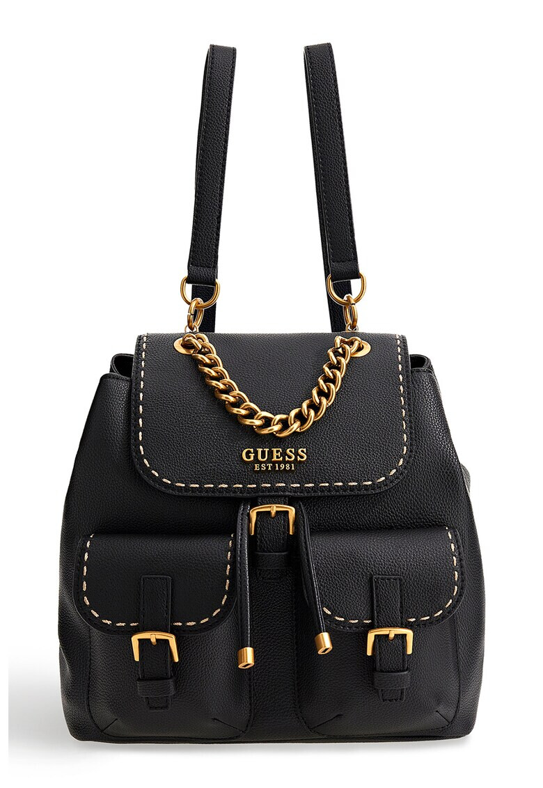 Guess Rucsac de piele ecologica cu cusaturi contrastante No Limit - Pled.ro