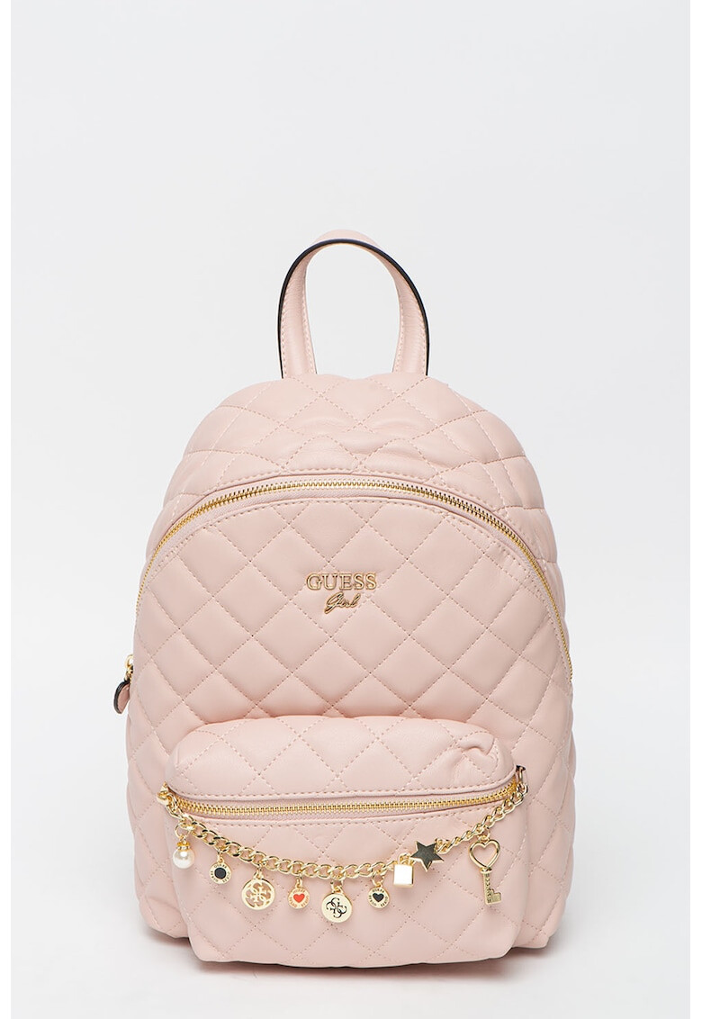 Guess Rucsac de piele ecologica cu lant decorativ Stacie - Pled.ro