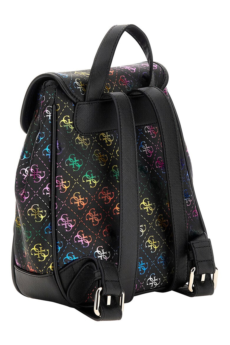 Guess Rucsac din piele ecologica cu imprimeu logo - Pled.ro