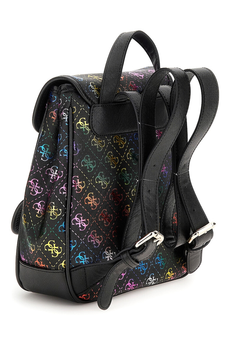 Guess Rucsac din piele ecologica cu imprimeu logo - Pled.ro