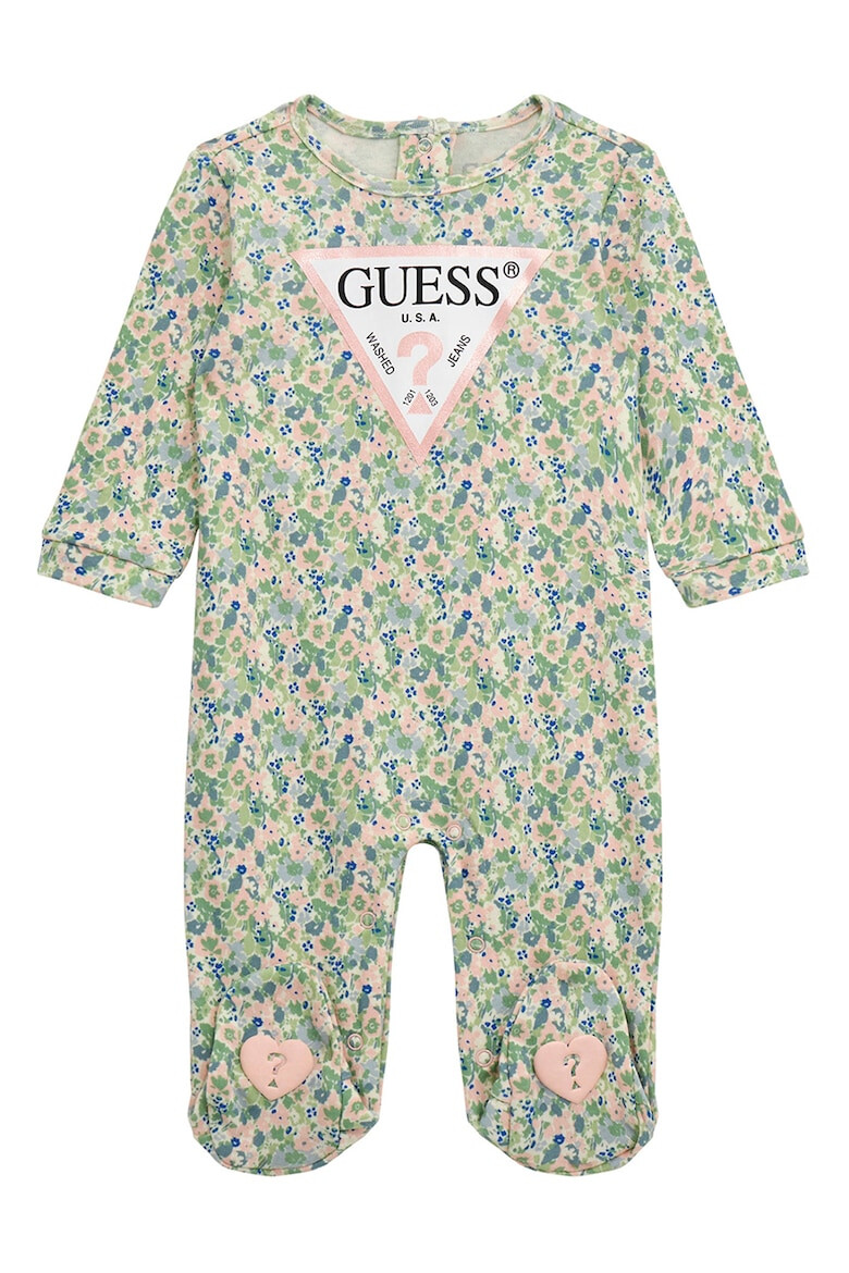 GUESS KIDS Salopeta cu model floral si botosei - Pled.ro