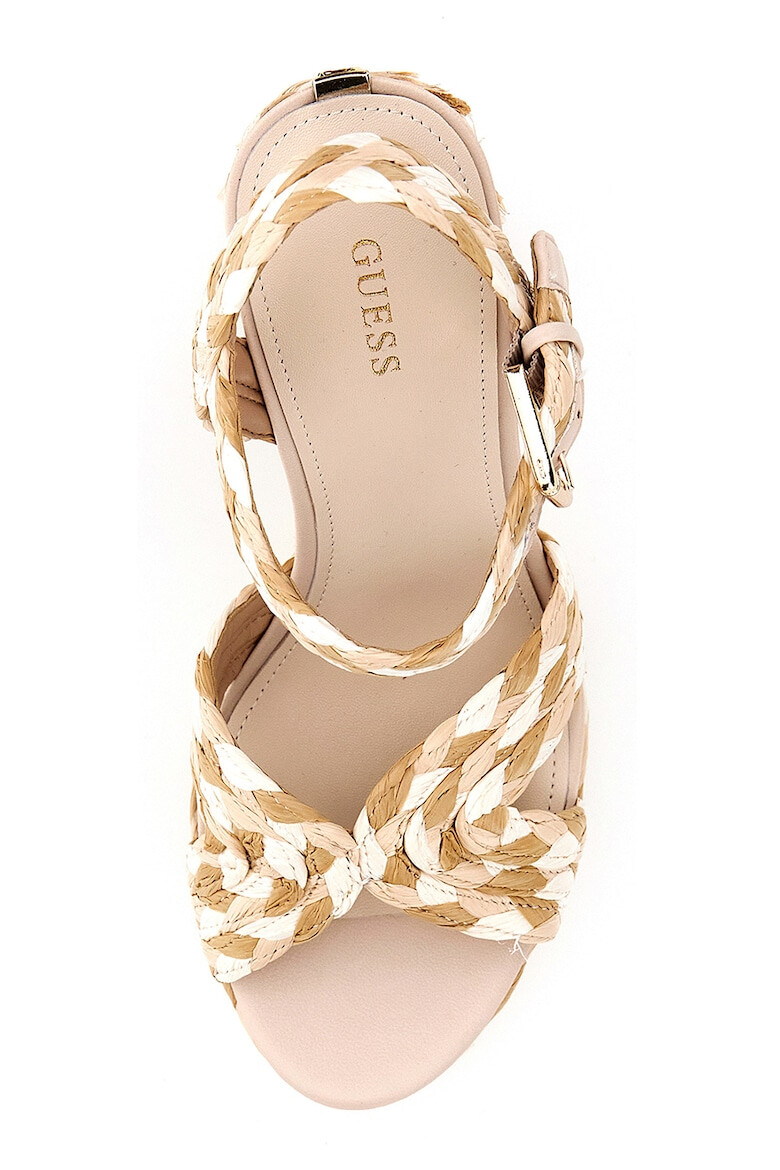 GUESS Sandale cu toc masiv - Pled.ro