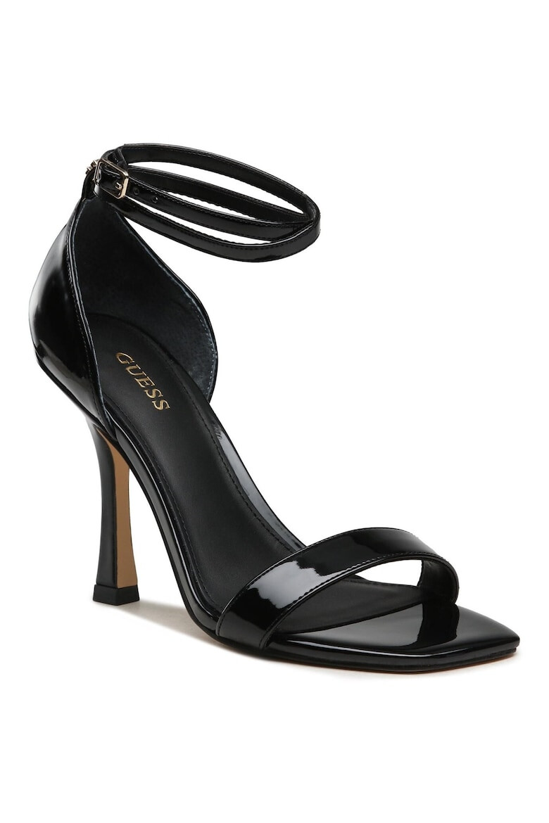 GUESS Sandale dama 302137589 Piele ecologica Negru - Pled.ro