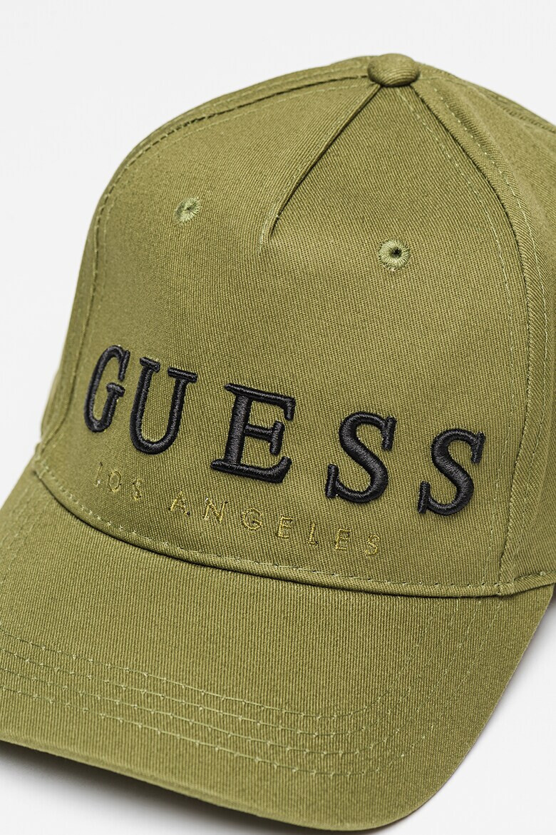 Guess Sapca de bumbac cu logo brodat - Pled.ro