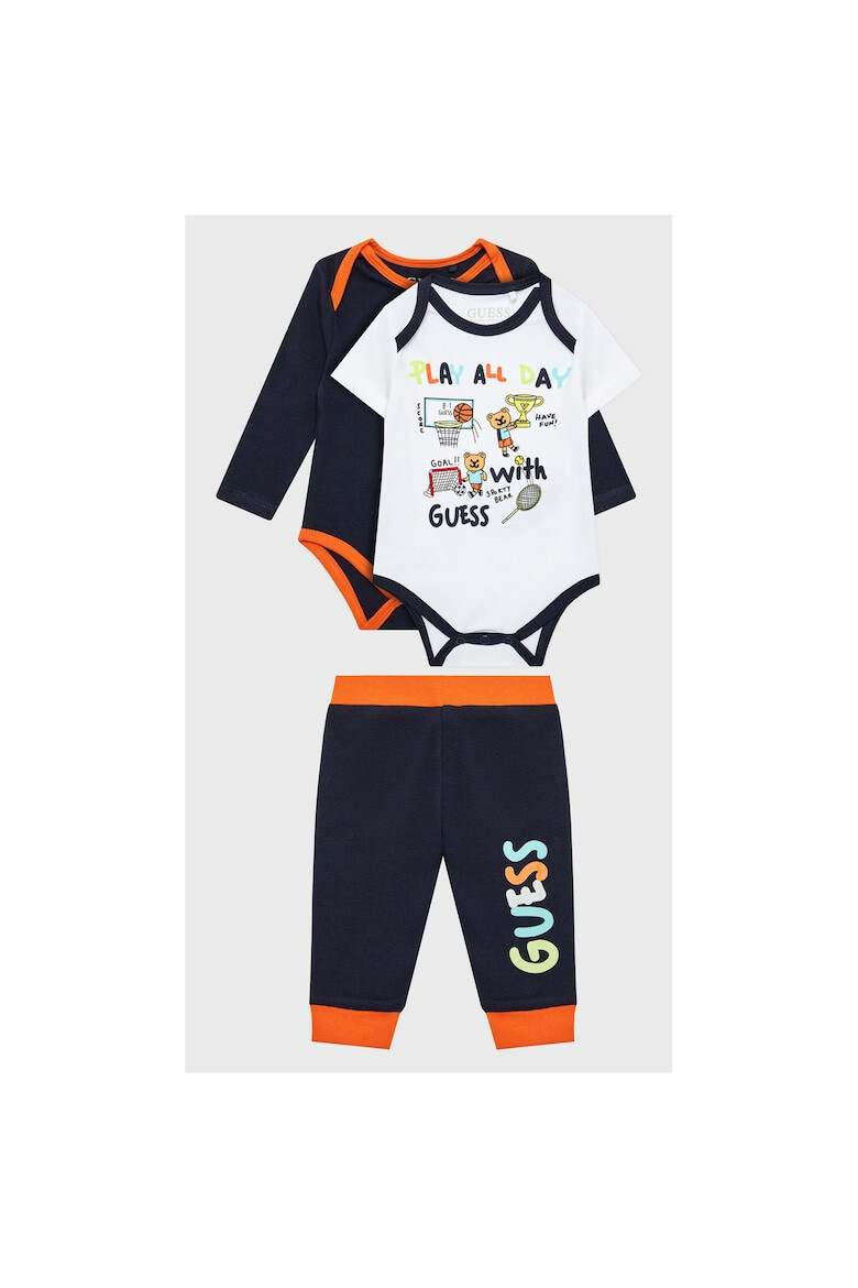 GUESS Set body si pantaloni copii 302087860 Bumbac Multicolor - Pled.ro