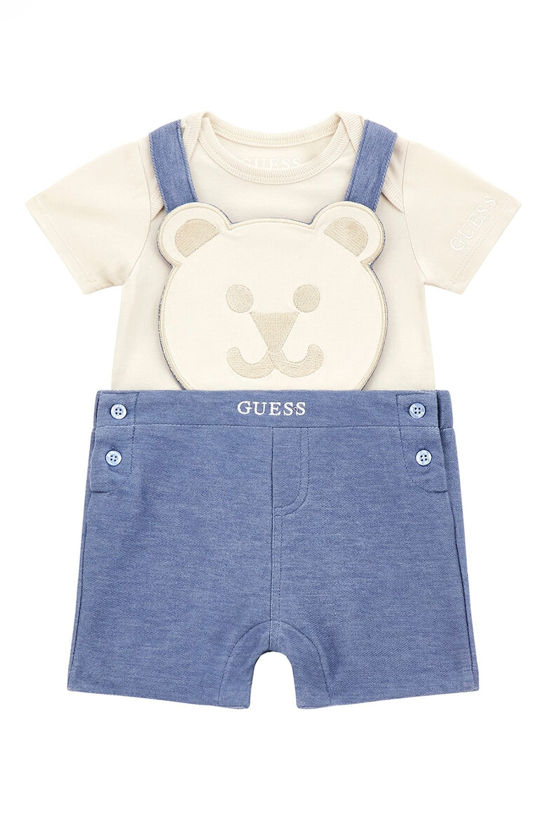 GUESS Set de body si salopeta scurta - 2 piese - Pled.ro