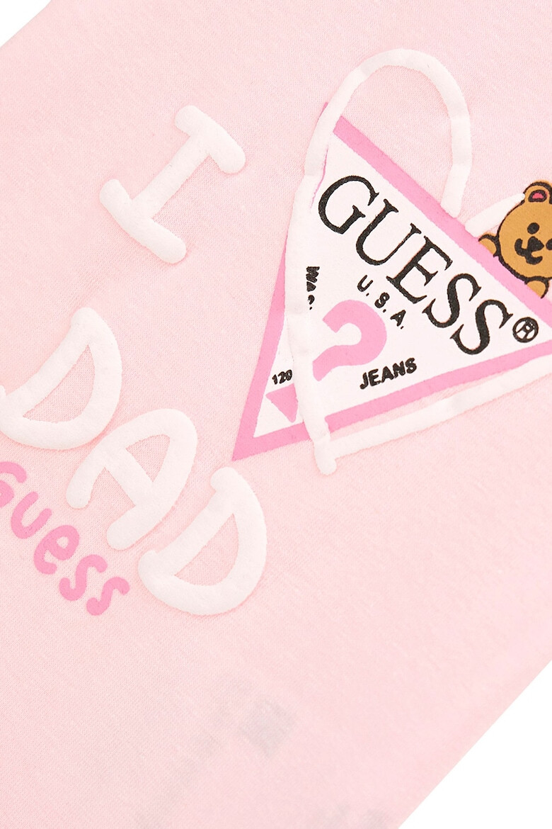 GUESS Set de body-uri cu imprimeu si pantaloni scurti - 3 piese - Pled.ro