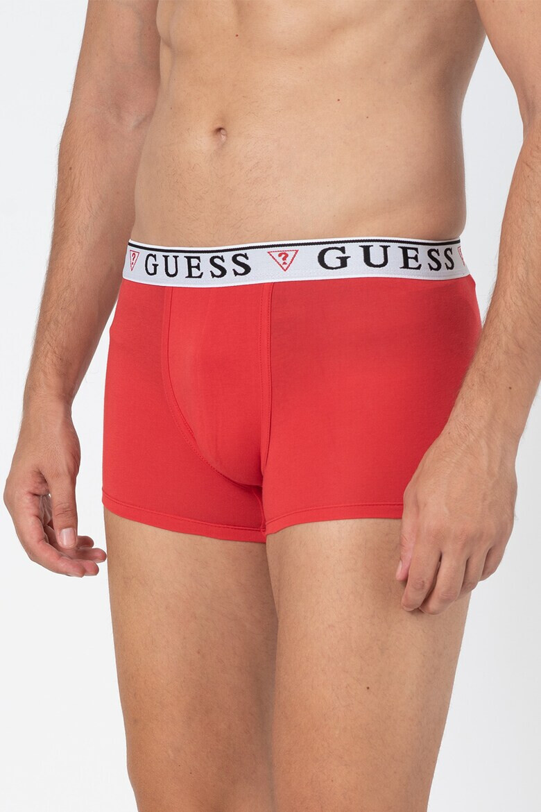 Guess Set de boxeri cu banda logo in talie - 3 perechi - Pled.ro