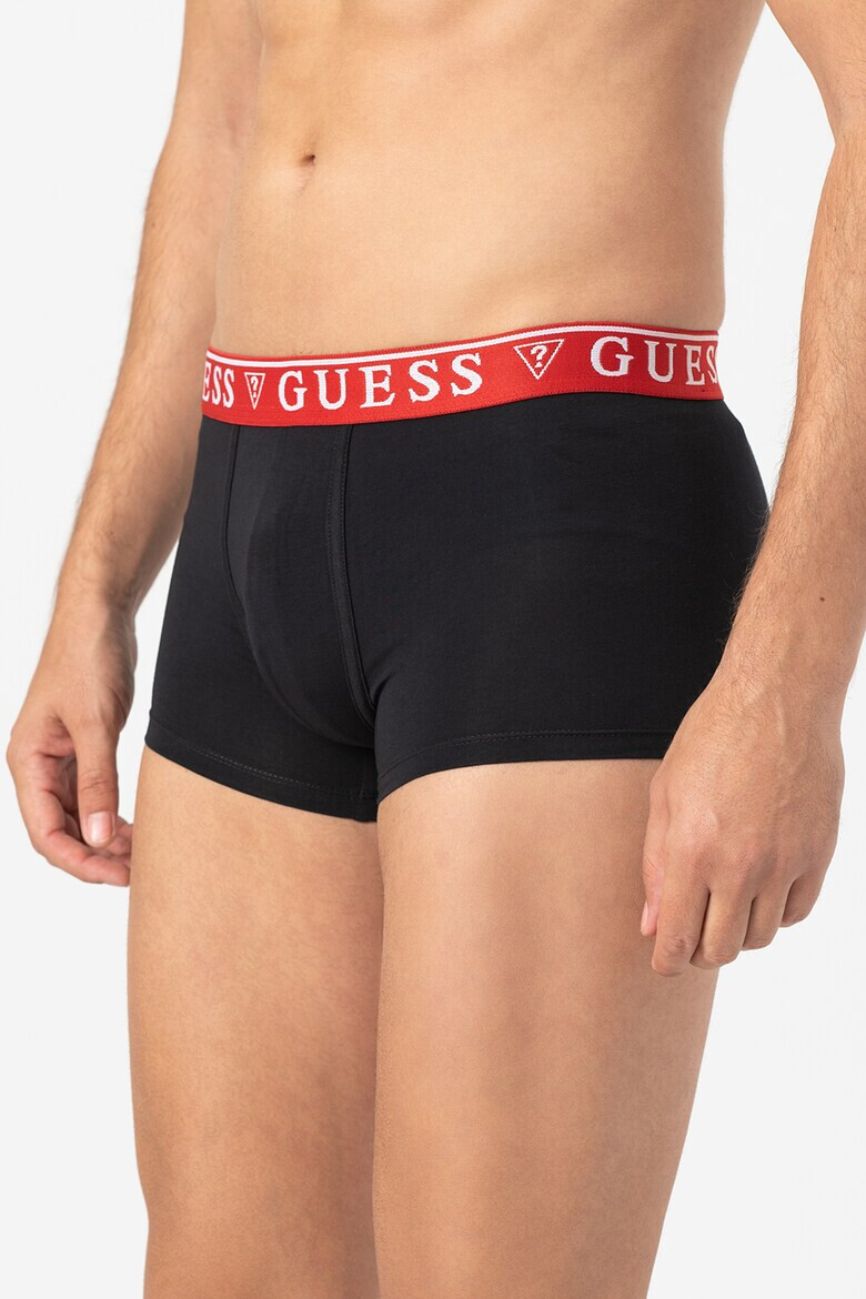 Guess Set de boxeri cu banda logo in talie - 3 perechi - Pled.ro