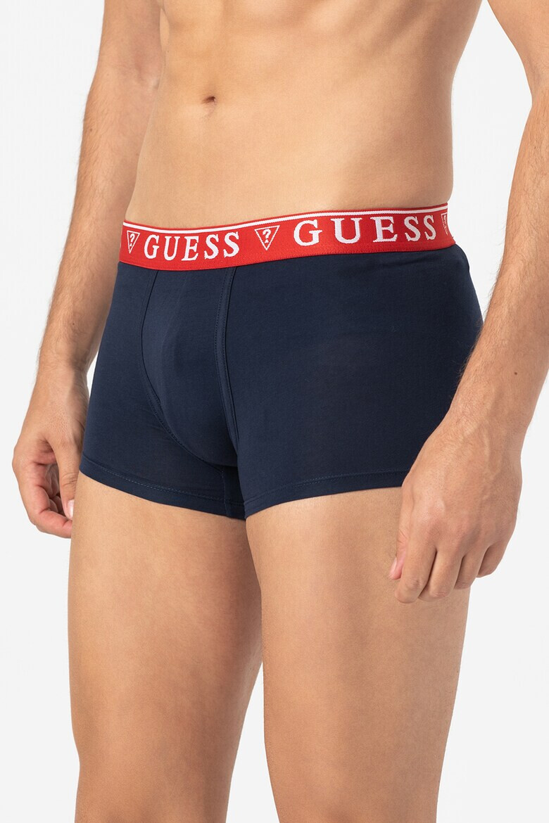 Guess Set de boxeri cu banda logo in talie - 3 perechi - Pled.ro