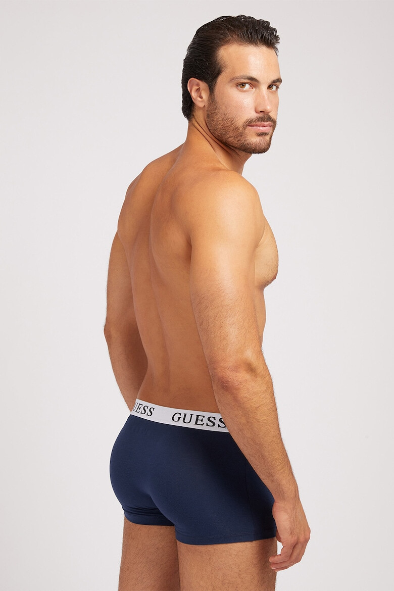 Guess Set de boxeri cu banda logo in talie - 3 perechi - Pled.ro