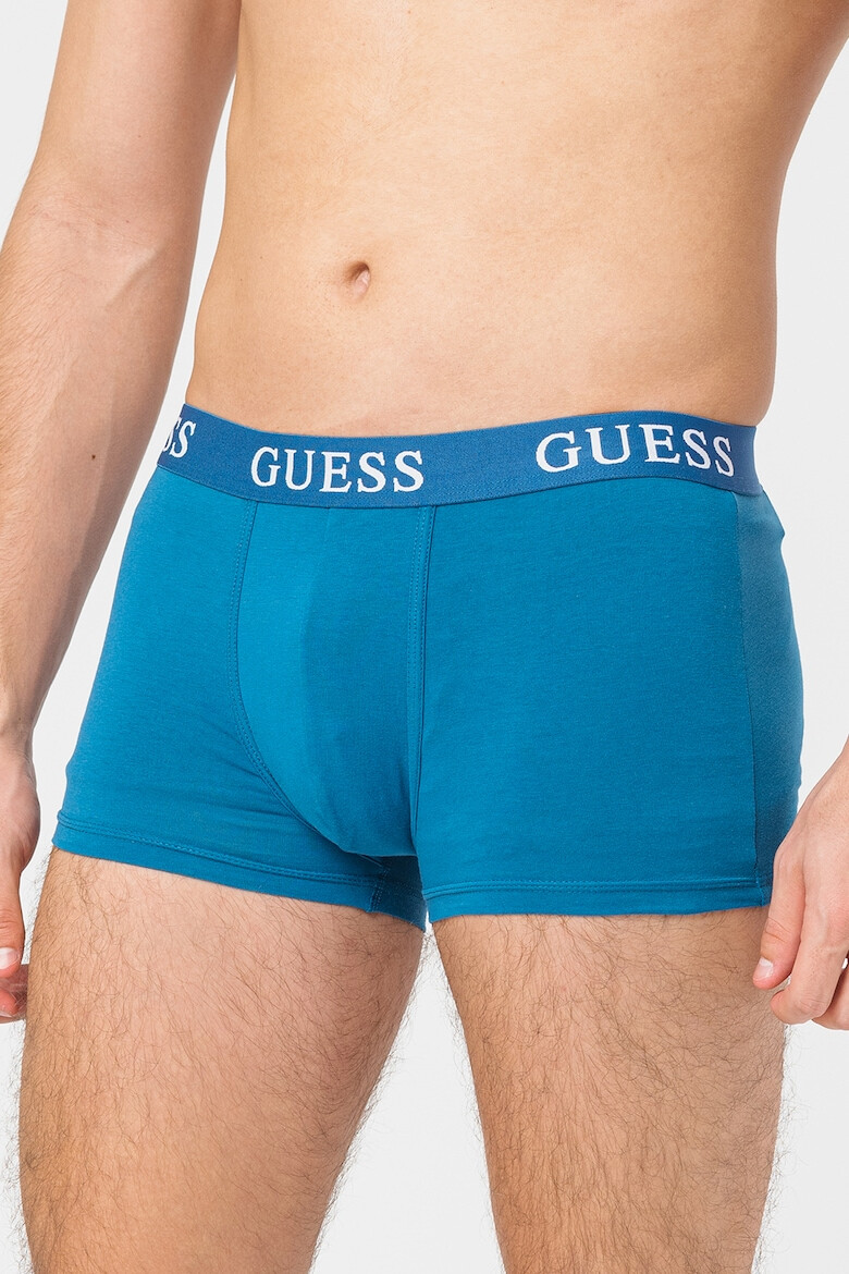 Guess Set de boxeri cu banda logo in talie - 3 perechi - Pled.ro