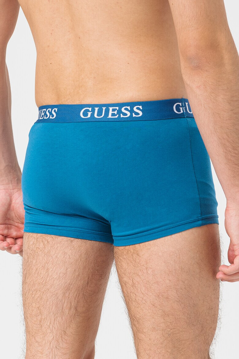 Guess Set de boxeri cu banda logo in talie - 3 perechi - Pled.ro