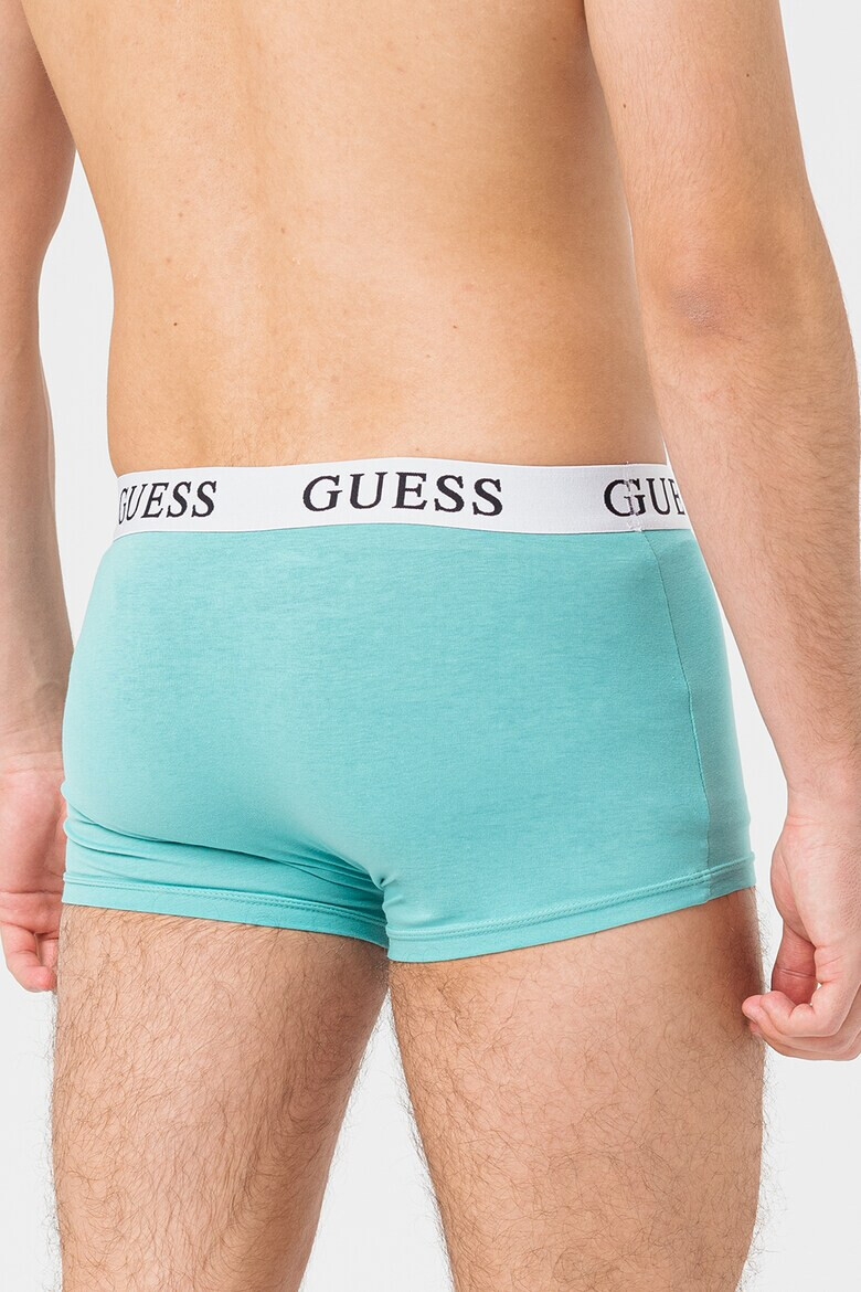 Guess Set de boxeri cu banda logo in talie - 3 perechi - Pled.ro