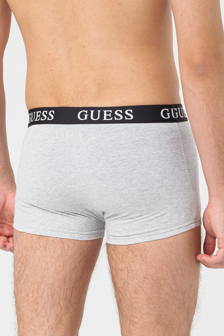 Guess Set de boxeri cu banda logo in talie - 3 perechi - Pled.ro